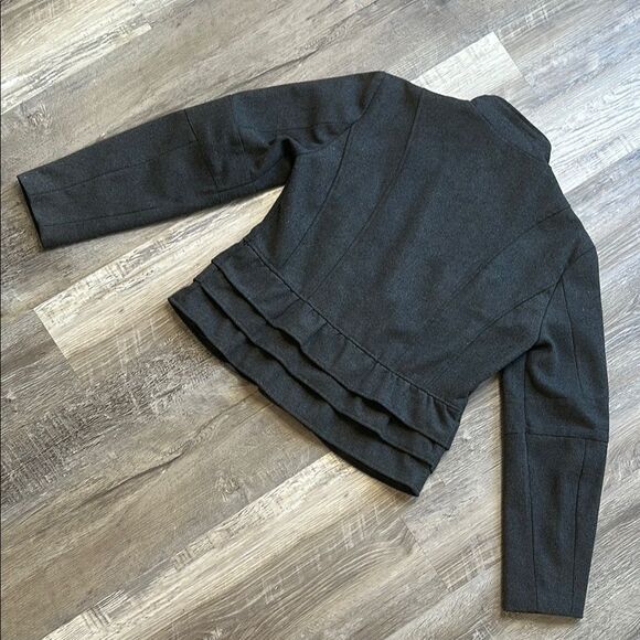 Yoki | large | dark gray | Peacoat Double-Breasted Jacket | like new | 1597-1690 - Picture 6 of 9